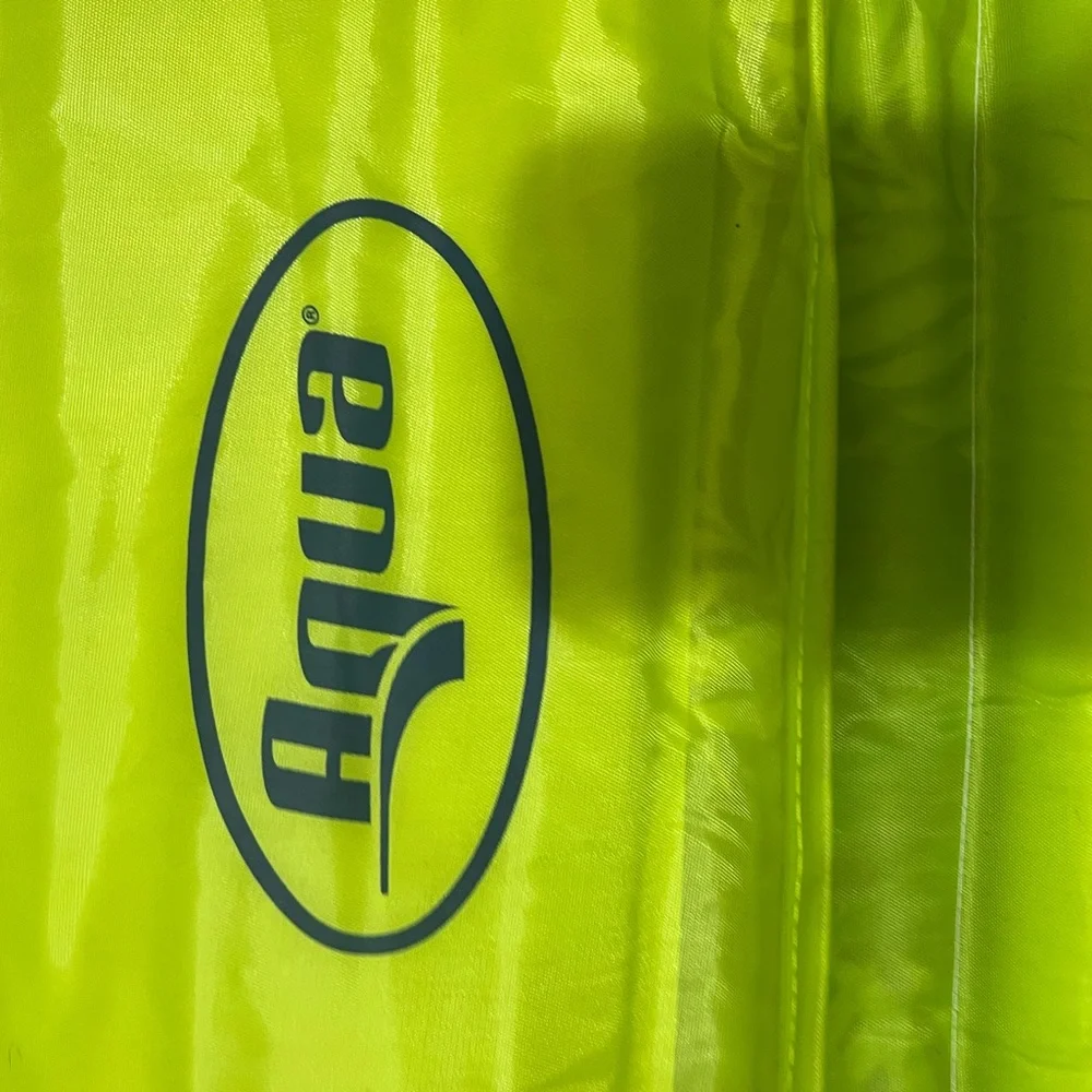 Tropical Leaf Green and Blue Swim Mat - Picture 9 of 9